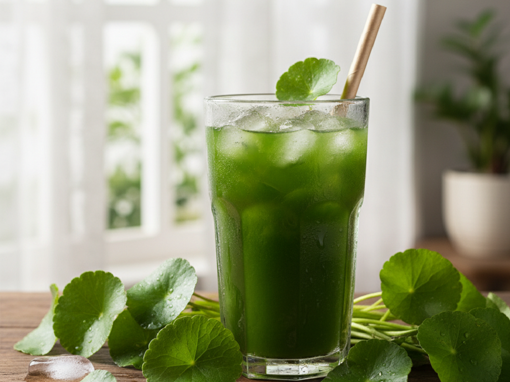 5 lợi ích thật sự của nước rau má ít người biết - Ảnh 1.