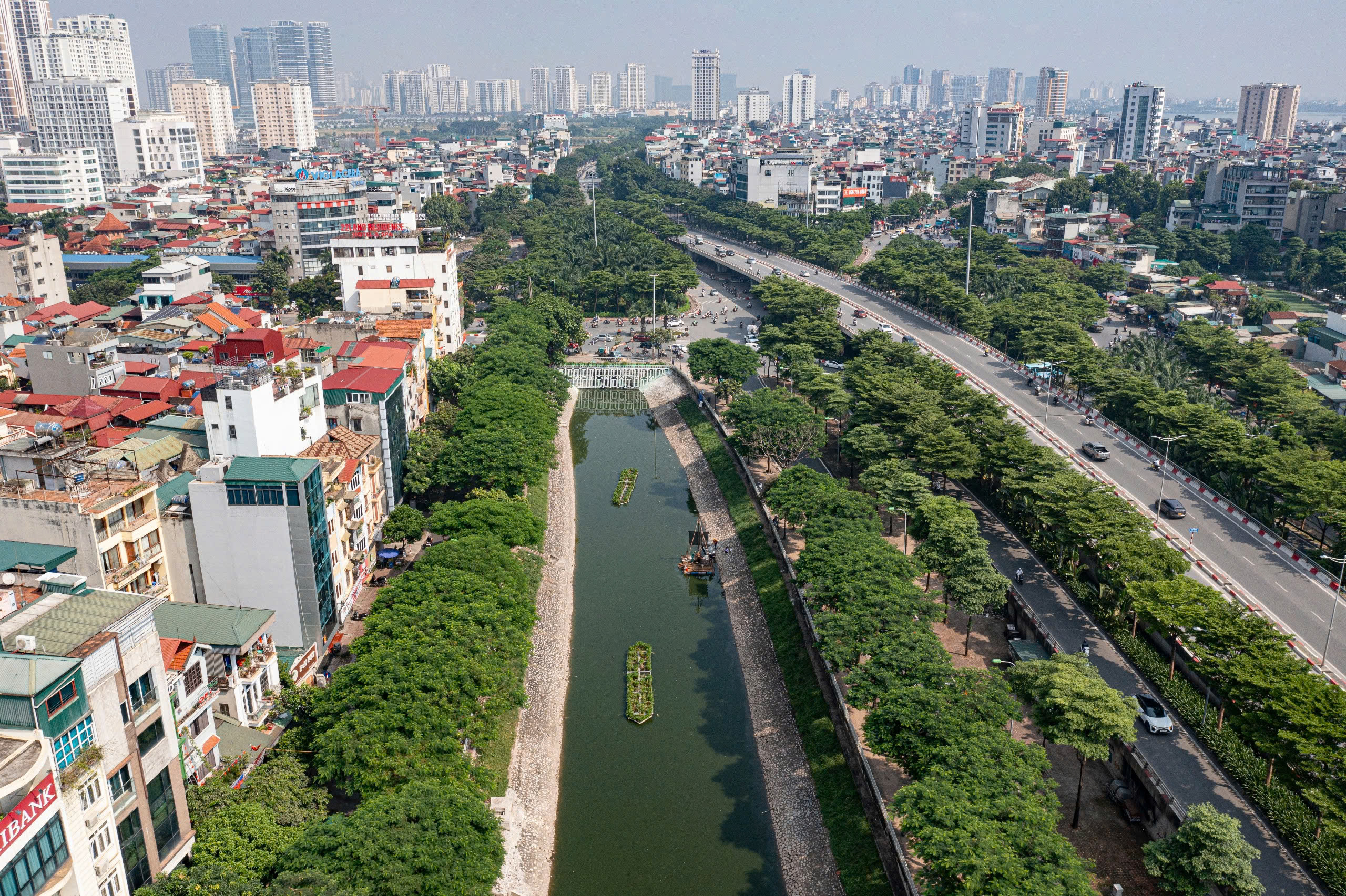 Hà Nội đề xuất chi 4.665 tỉ đồng tái thiết 2 bên sông Tô Lịch - Ảnh 1.