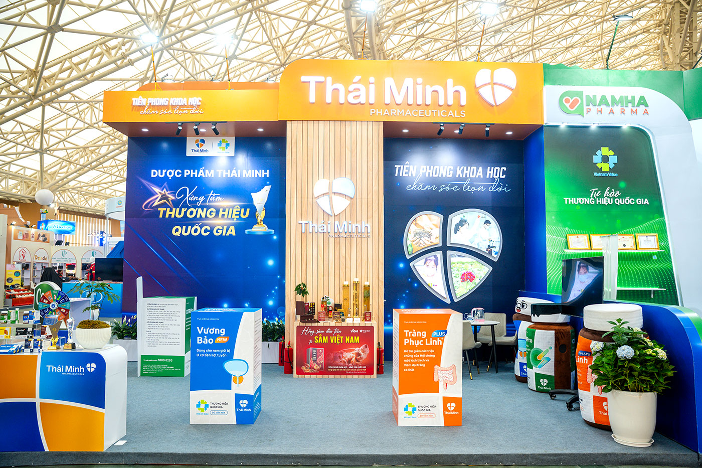 Hồng sâm Việt Nam Thái Minh tạo điểm nhấn tại Triển lãm Thành tựu Đất nước 2025 - Ảnh 1.