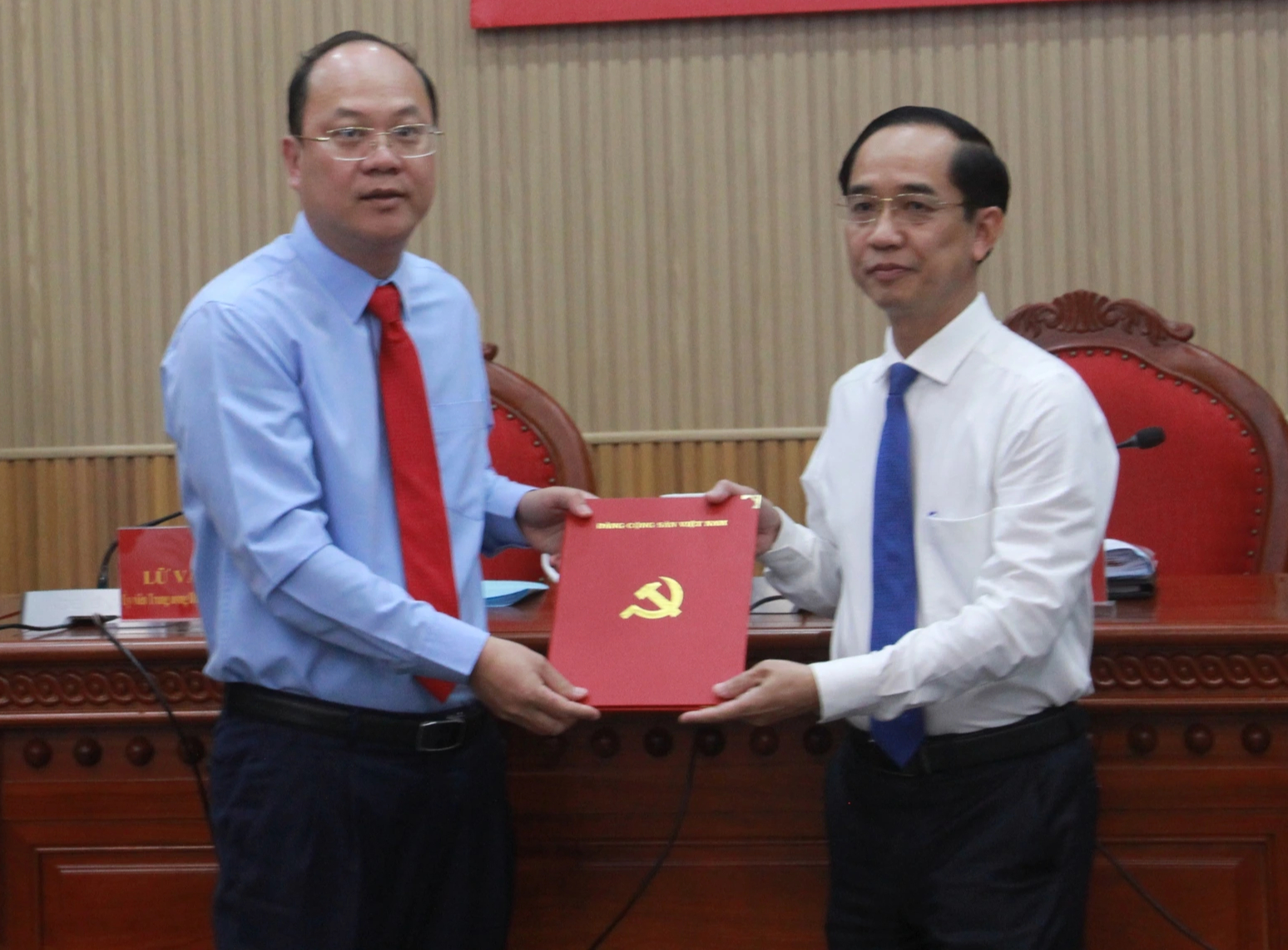 Trưởng Ban Tổ chức Hồ Thanh Thủy làm Phó bí thư Tỉnh ủy Cà Mau  - Ảnh 1.