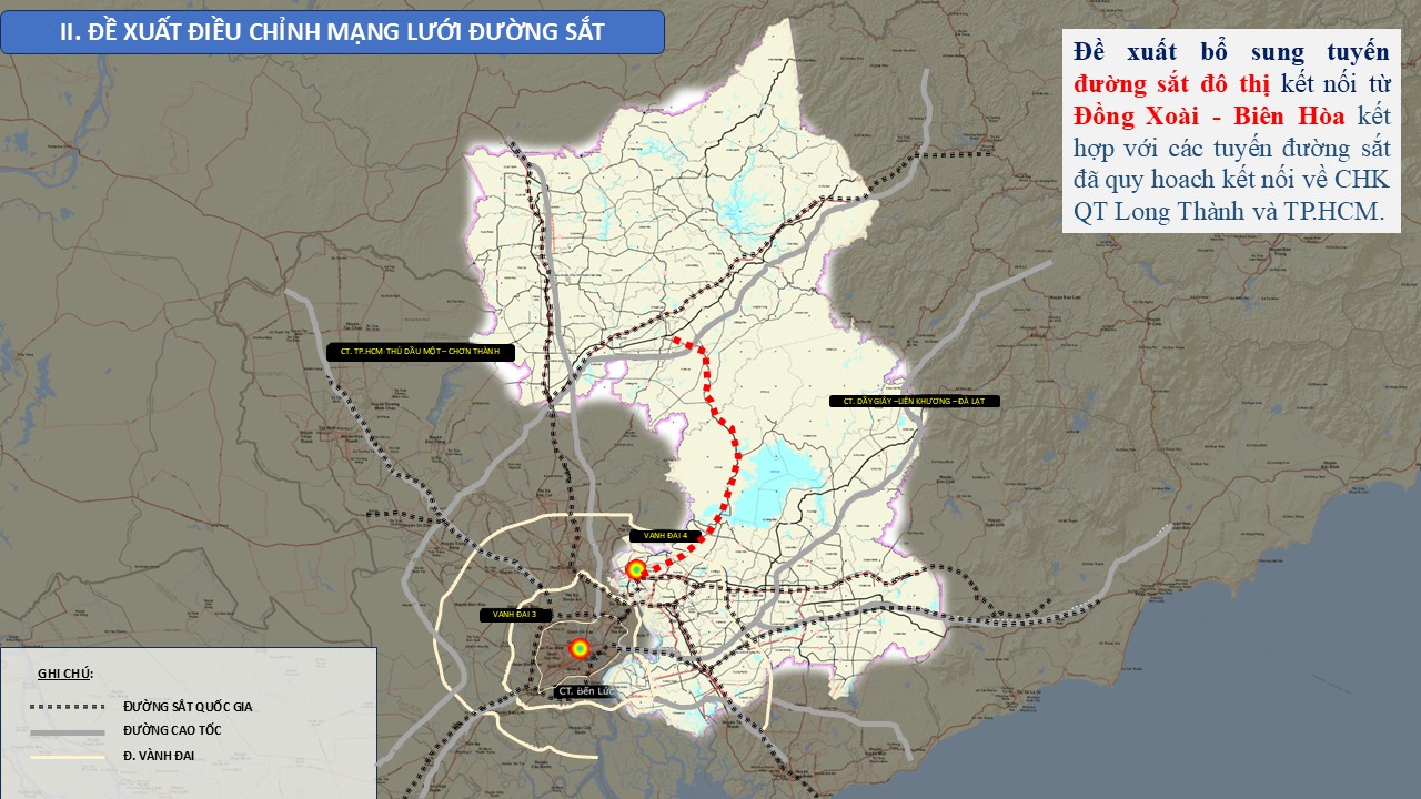 Quy hoạch tỉnh Đồng Nai: Đề xuất làm metro, cao tốc kết nối Đồng Xoài - Biên Hòa- Ảnh 1.