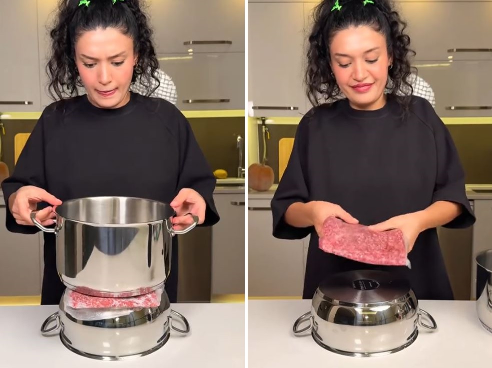 Rã đông thịt chỉ trong vài phút bằng 1 mẹo 'thiên tài' - không phải dùng lò vi sóng- Ảnh 1.