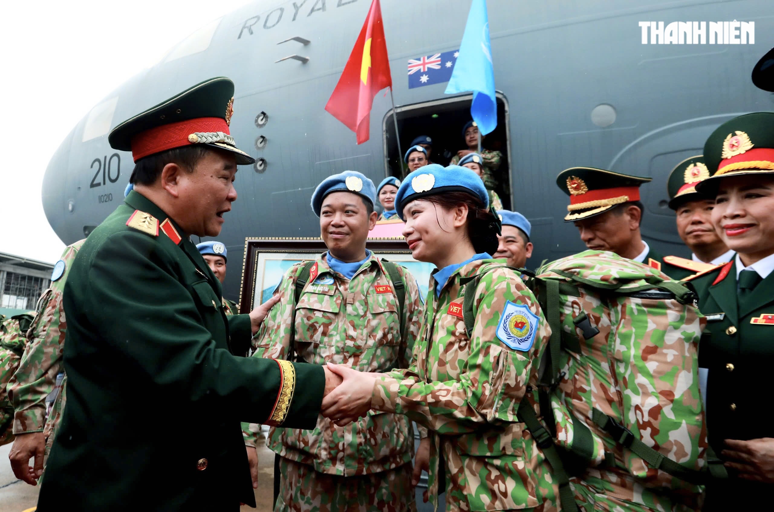 Việt Nam cử hơn 200 chiến sĩ 'mũ nồi xanh' tham gia gìn giữ hòa bình LiênHiệpQuốc - Ảnh 1.