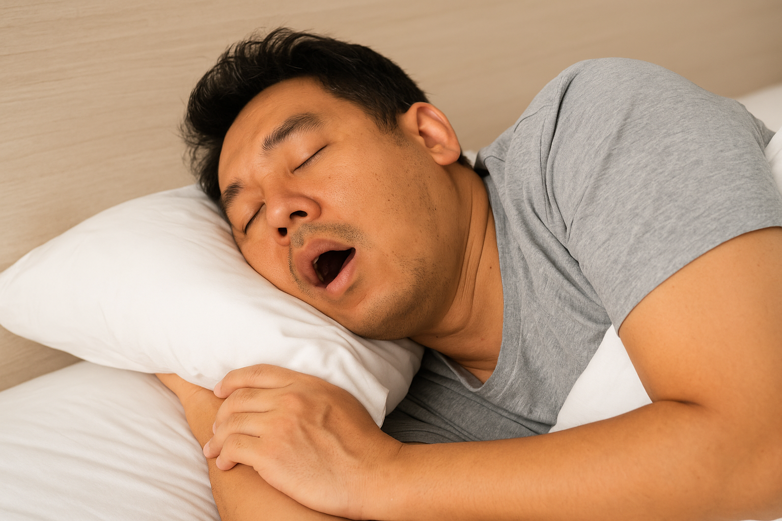 Alo bác sĩ: Vì sao chồng càng tăng cân thì ngủ ngáy rất to, hay cáu gắt? - Ảnh 1.