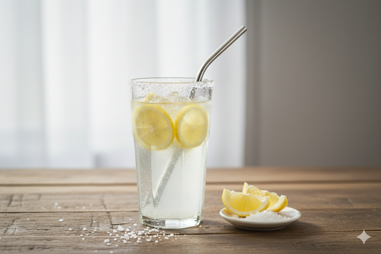 Bác sĩ: 'Uống chanh pha muối hạt trị nhiều bệnh' là không có cơ sở khoa học- Ảnh 1.