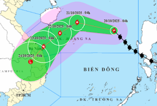Bão Fengshen di chuyển rất nhanh, Quảng Ninh - Lâm Đồng sẵn sàng ứng phó- Ảnh 1.