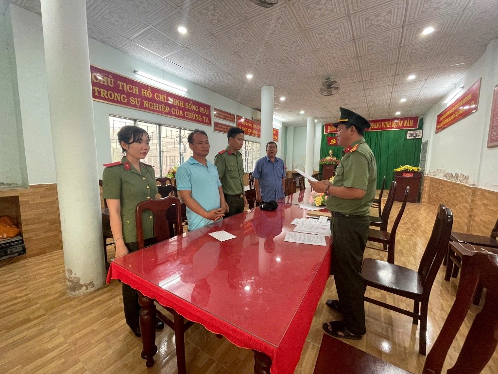 Bắt tạm giam Trần Văn Tiếng- Ảnh 1.