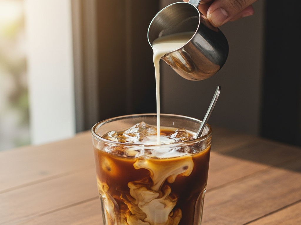 Ly cà phê sữa chứa bao nhiêu calo, có thật sự làm tích mỡ bụng ? - Ảnh 1.