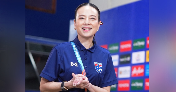 Madam Pang tuyên bố bóng đá Thái Lan sẽ giành hết 4 HCV ở SEA Games 33 - Ảnh 1.