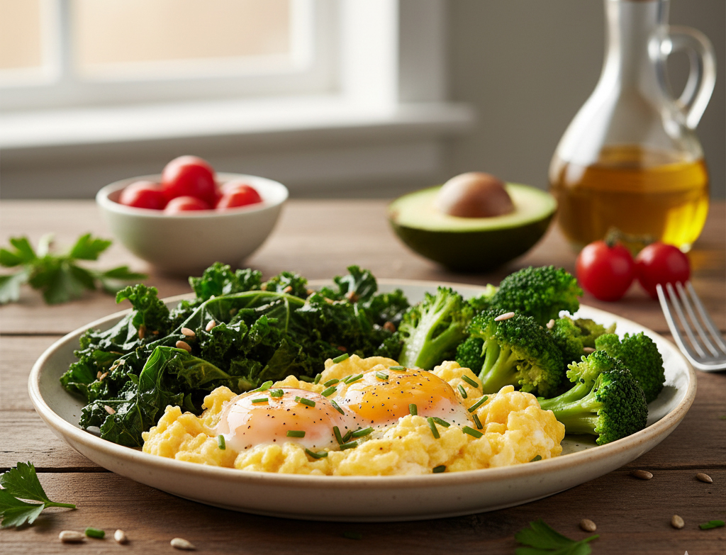 Phát hiện sức mạnh chống ung thư từ chất dinh dưỡng có trong trứng và rau quả - Ảnh 1.