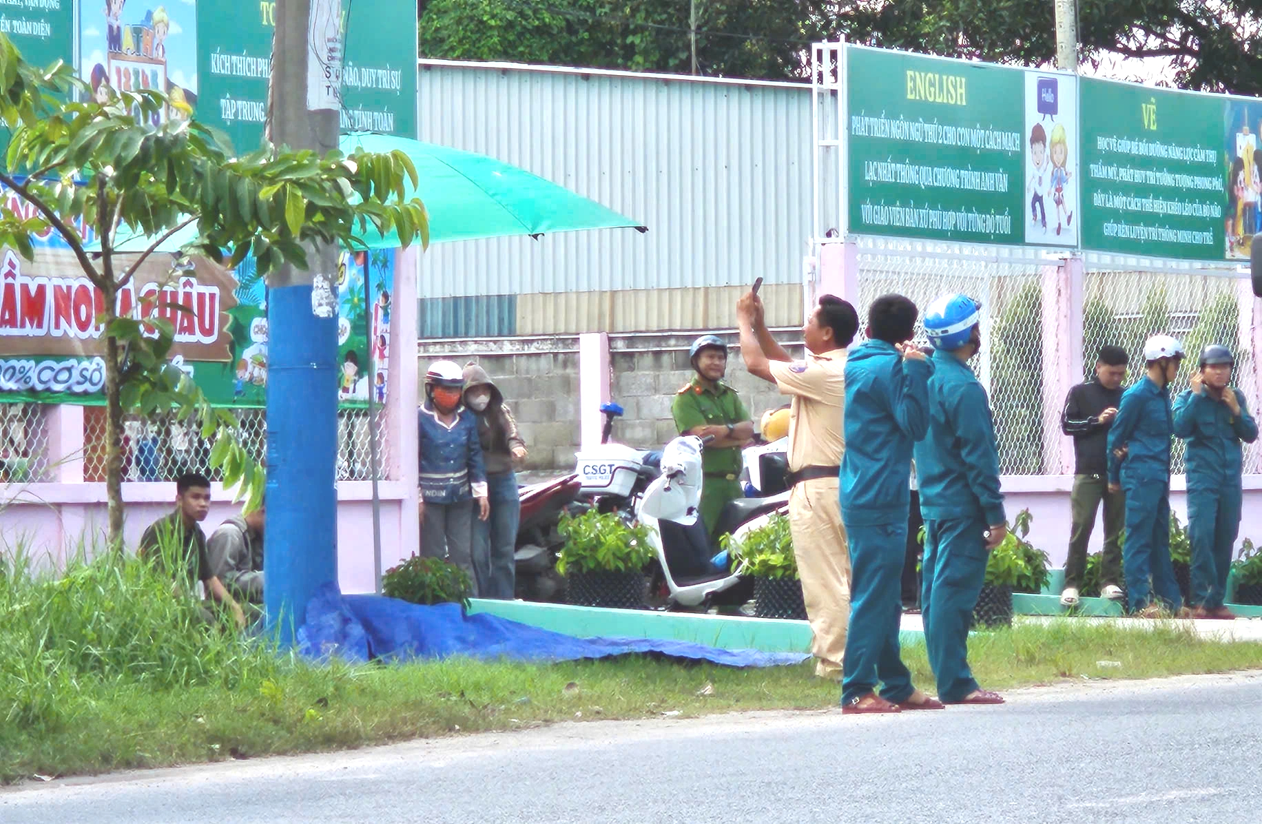 TP.HCM: Người phụ nữ ở Củ Chi tông trụ điện tử vong thương tâm - Ảnh 1.