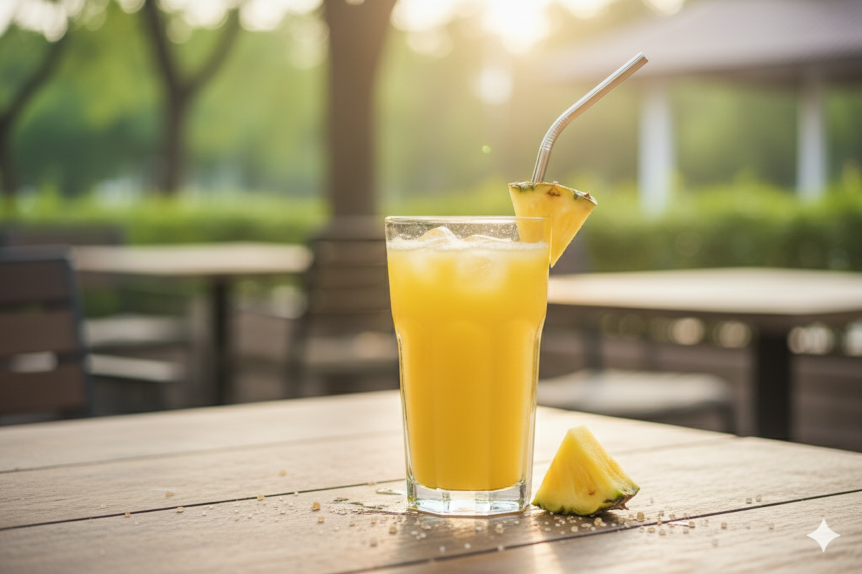 Thử uống nước ép dứa mỗi ngày, kết quả có thể khiến bạn ngạc nhiên! - Ảnh 1.