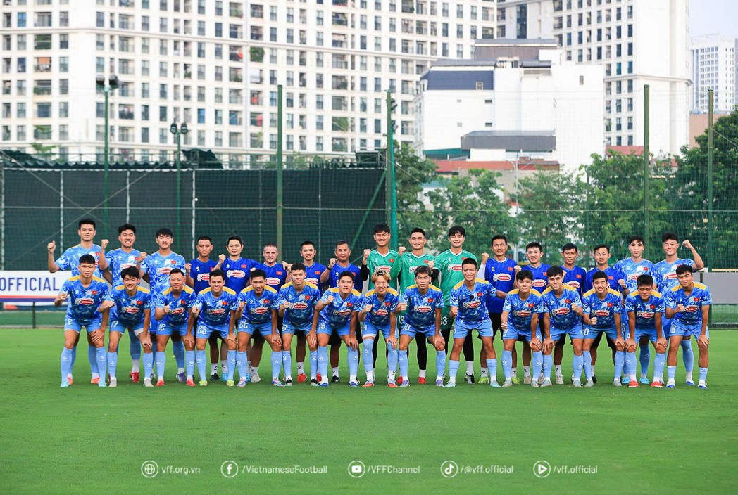 U23 Việt Nam đấu giao hữu với U23 Qatar tại UAE- Ảnh 1.