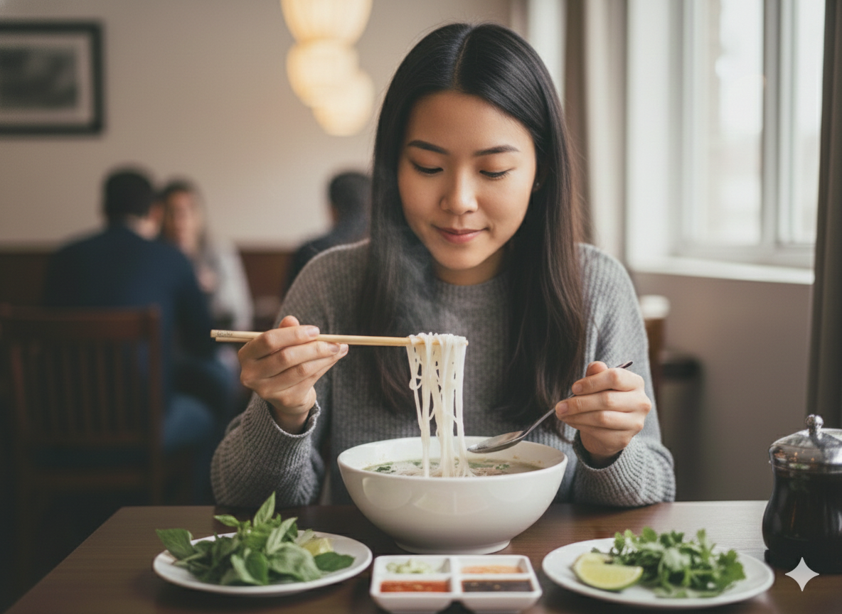 Ăn phở mỗi sáng: Chuyên gia tiết lộ nhiều giá trị dinh dưỡng - Ảnh 1.