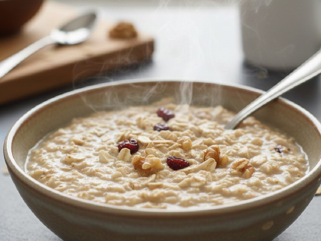 Ăn yến mạch mỗi sáng giúp giảm cholesterol bằng cách nào ? - Ảnh 1.