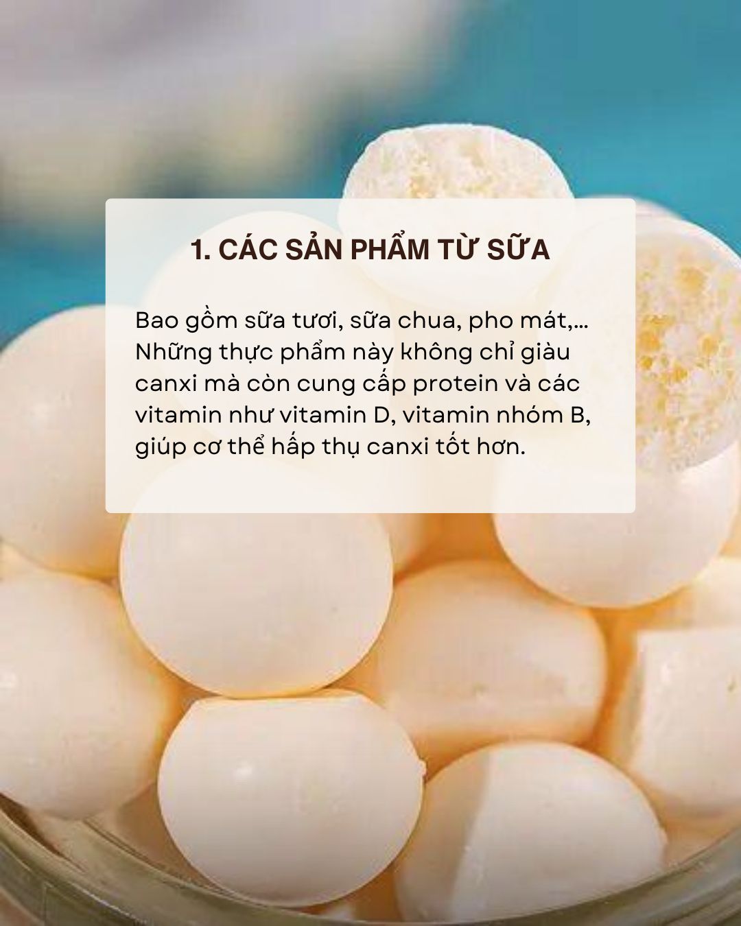 Sau 30 tuổi, xương bắt đầu yếu đi, nhiều người thiếu canxi mà không biết: 8 thực phẩm giàu canxi người Việt đang ăn sai- Ảnh 1.