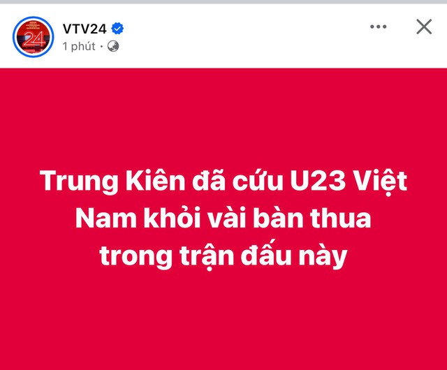 Thủ môn điển trai 1m90 Trần Trung Kiên khiến cả cõi mạng gọi tên vì cứu thua xuất sắc cho U23 Việt Nam - Ảnh 1.