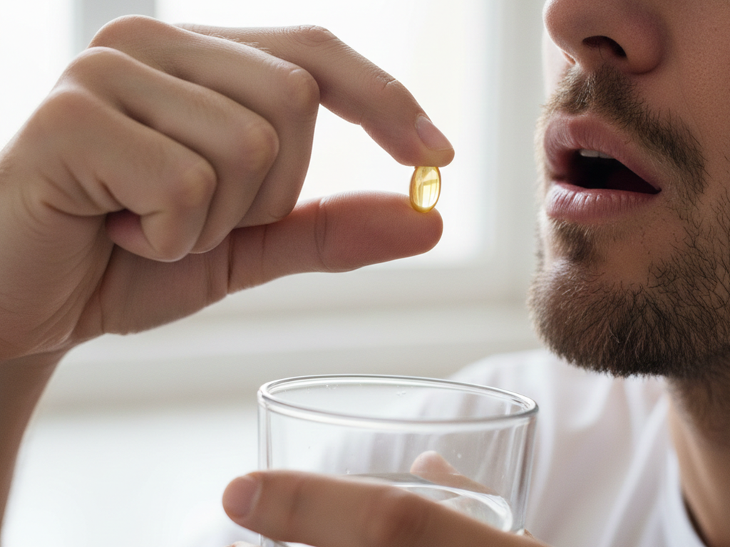 Uống dầu cá omega-3 trước hay sau ăn thì hấp thu tốt hơn?- Ảnh 1.