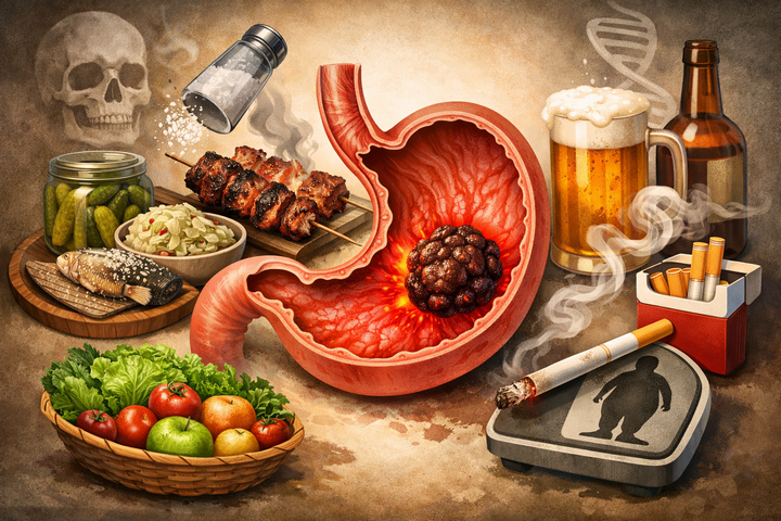 4 thói quen ăn uống âm thầm 'nuôi' ung thư dạ dày