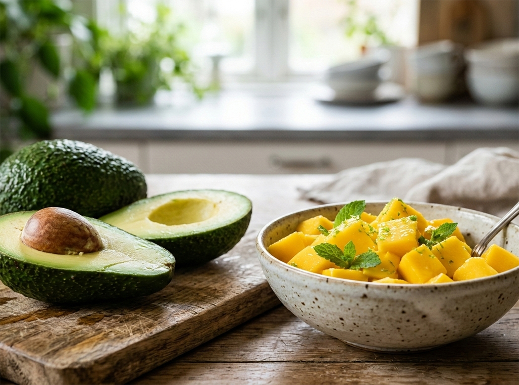 Ít ai ngờ bơ và xoài lại tạo nên công thức tốt cho tim - Ảnh 1.