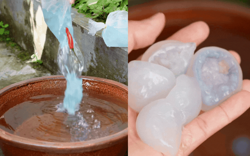 Đặc sản này ở Huế đã vào mùa: Màu xanh trong veo mát mắt, dân bản địa mê mệt có khi chẳng có mà ăn