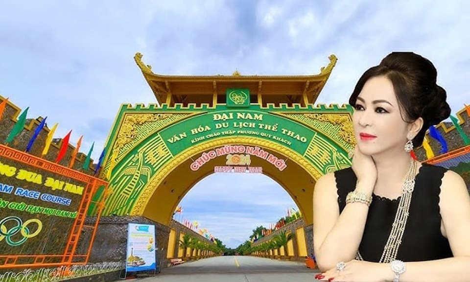 Khu du lịch Đại Nam của vợ chồng bà Nguyễn Phương Hằng có thông báo mới liên quan đến khu đền rộng 5.000m2