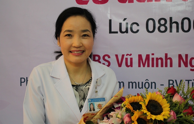 Tiến Sĩ Bác Sĩ Vũ Minh Ngọc - Phó Trưởng Khoa Hiếm Muộn - Bệnh viện Từ Dũ.