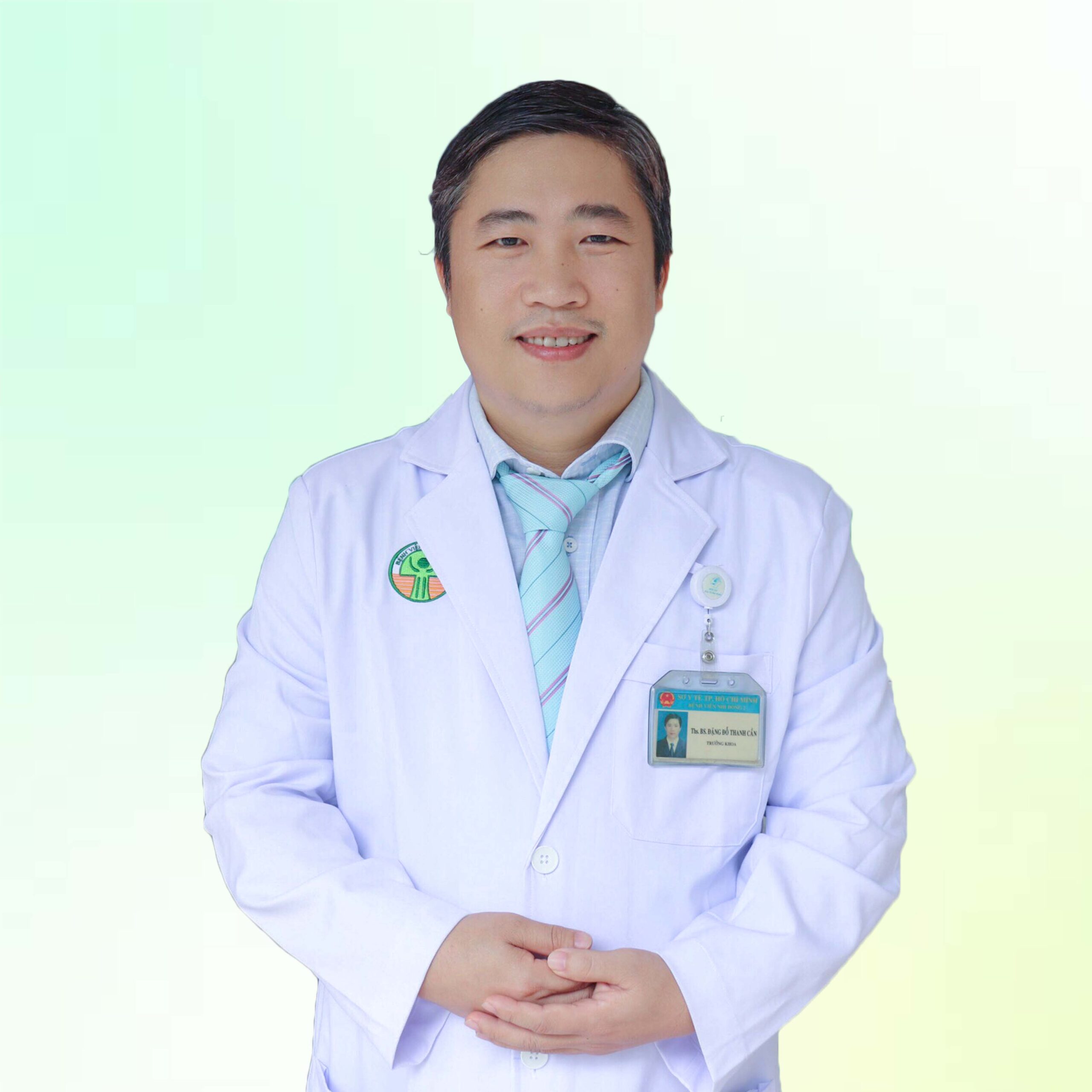 Tiến sĩ Bác sĩ Đặng Đỗ Thanh Cần - Trưởng Khoa Ngoại Thần kinh tại Bệnh viện Nhi Đồng 2.