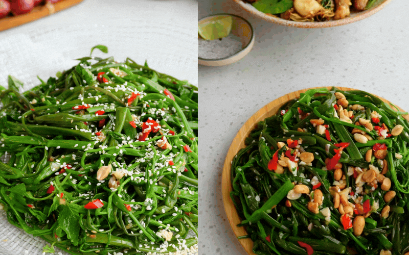 Mùa hè nóng nực, làm rau muống kiểu này ăn hao cơm vô cùng, chồng con gắp không ngơi đũa!