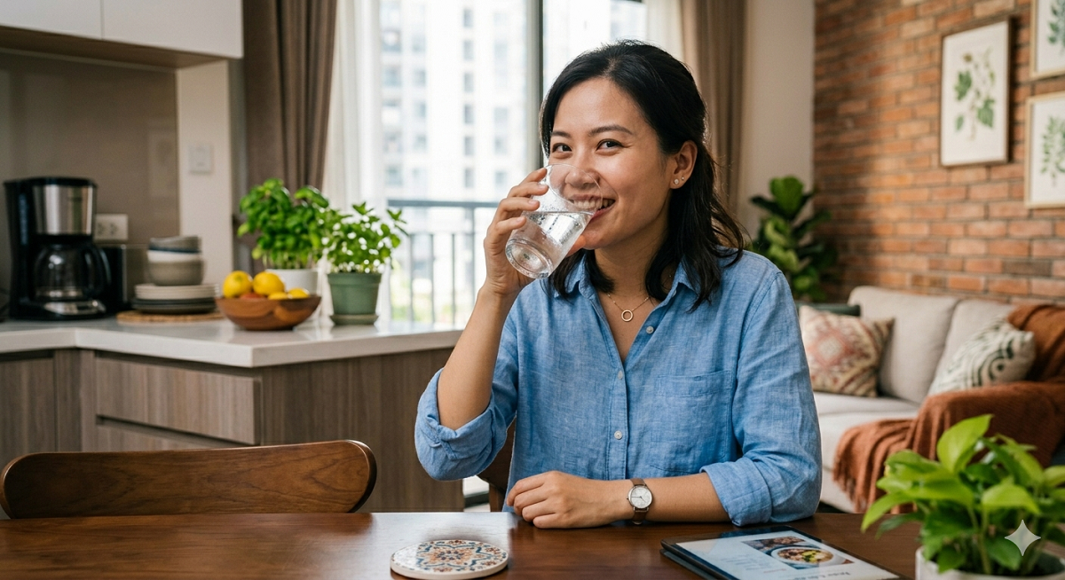 Trời nắng nóng nên uống nước bao nhiêu độ để tốt cho sức khỏe? - Ảnh 1.